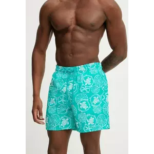 Vilebrequin pantaloni scurți de baie MOOREA culoarea turcoaz, MOOCB115 imagine