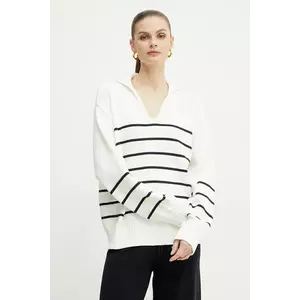 MM pulover femei, culoarea alb, călduros, 2516361087600 imagine