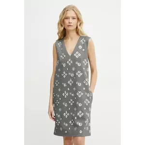 Weekend Max Mara rochie culoarea gri, mini, dreaptă, 2515621081600 imagine