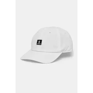 Converse șapcă de baseball din bumbac culoarea bej, cu imprimeu, 10027420-A04 imagine