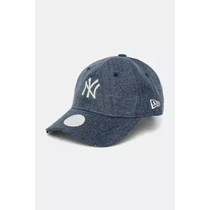 New Era șapcă de baseball din bumbac culoarea bleumarin, cu imprimeu, 60595375 imagine