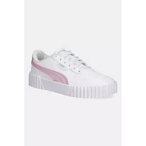 Puma sneakers pentru copii Carina 3.0 Blurry Dreams culoarea alb, 400607 imagine