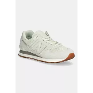 New Balance sneakers 574 femei, culoarea verde, WL574BLE imagine