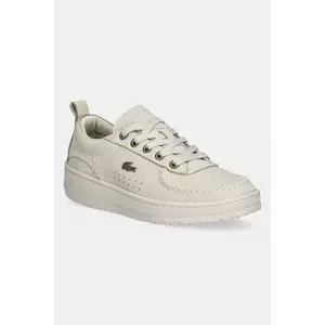 Lacoste pantofi UMPIRE femei, culoarea bej, 49CFA0001 imagine