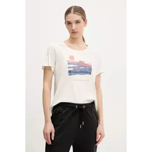 Columbia tricou Ruby Springs femei, culoarea alb, 2120051 imagine