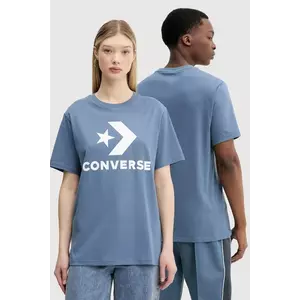 Converse tricou din bumbac cu imprimeu, 10025458-A40 imagine