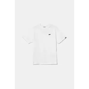Vans tricou de bumbac pentru copii SALTON culoarea alb, uni, VN000P5SWHT1 imagine