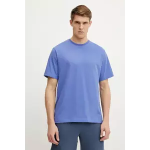 The North Face tricou din bumbac Relaxed bărbați, culoarea violet, uni, NF0A8C356IF1 imagine