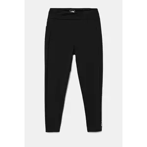The North Face leggins copii NEVER STOP TIGHT culoarea negru, cu imprimeu, NF0A86XVJK31 imagine