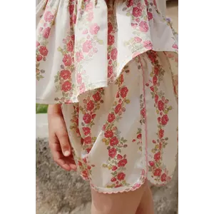 Konges Sløjd pantaloni scurti copii SHEENY SHORTS culoarea bej, modelator, KS102429 imagine