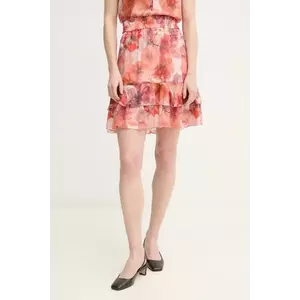 Marc Aurel fusta culoarea portocaliu, mini, evazati, 2187-1023-24784 imagine