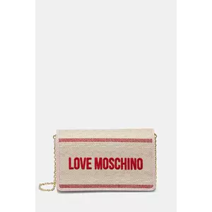 Love Moschino poseta culoarea bej, JC4241PP0MKO110A imagine