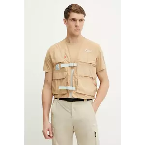 Columbia vesta sport Cove Beach culoarea bej, de tranzitie, 2119551 imagine