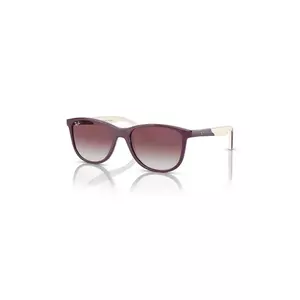 Ray-Ban ochelari de soare copii culoarea violet, 0RJ9077S imagine