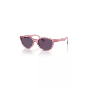 Ray-Ban ochelari de soare copii culoarea roz, 0RJ9080S imagine