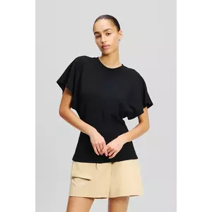 Karl Lagerfeld tricou femei, culoarea negru, A2W17061 imagine