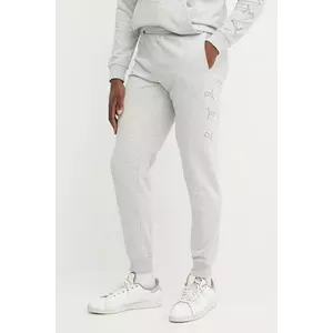 Puma pantaloni de trening barbati, culoarea gri, cu imprimeu, 684666 imagine