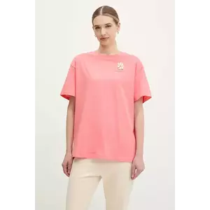 Columbia tricou din bumbac Rolling Bend femei, culoarea portocaliu, 2120031 imagine