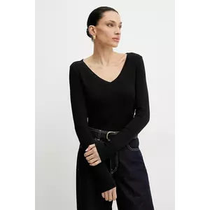 Morgan longsleeve TOUNG culoarea negru, TOUNG imagine