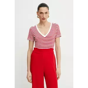 Morgan tricou DINA femei, culoarea rosu, DINA imagine