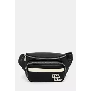 Karl Lagerfeld borseta barbati, culoarea negru, ASM30013 imagine