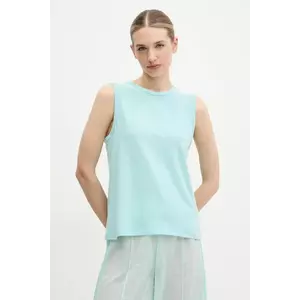 Columbia top Sun Trek culoarea turcoaz, 2119693 imagine
