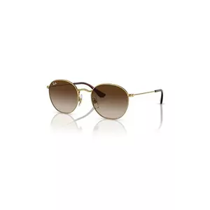 Ray-Ban ochelari de soare copii JUNIOR ROB culoarea maro, 0RJ9572S imagine