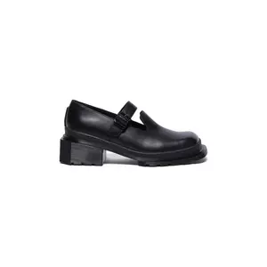 Dr. Martens pantofi de piele Maybole MJ Mary Jane femei, culoarea negru, cu platforma, DM32075001 imagine