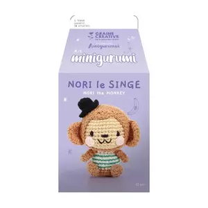 Graine Creative trusa de crosetat Kit Minigurami Singe Norki imagine