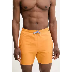 Napapijri pantaloni scurti de baie V-Haldane culoarea portocaliu, NP0A4HRZA701 imagine