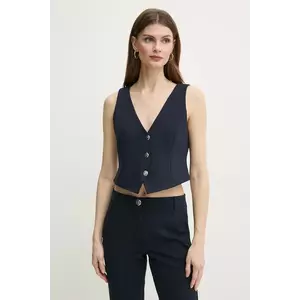 Marella vesta CAMPER culoarea albastru marin, un singur rand de nasturi, 2513911034200 imagine