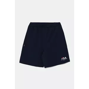 Fila pantaloni scurti copii LOHFELDEN culoarea albastru marin, talie reglabila, FAT0628 imagine