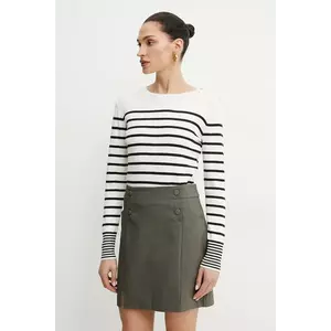 Morgan pulover MTERA femei, culoarea bej, light, MTERA imagine