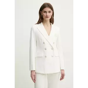 Marella sacou BAIOCCO culoarea alb, cu doua randuri de nasturi, neted, 2513911024200 imagine