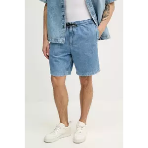 BOSS Orange pantaloni scurti jeans barbati, 50537804 imagine