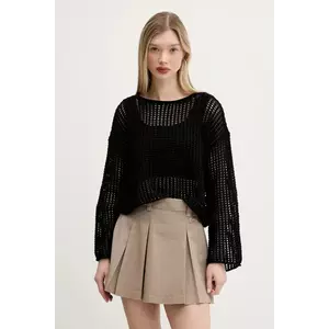 Vans pulover femei, culoarea negru, VN000M9HBLK1 imagine