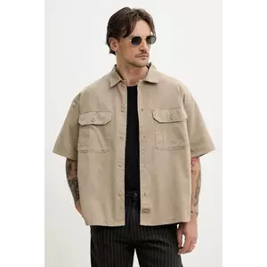 Dickies camasa barbati, culoarea verde, cu guler clasic, regular, DK0A4Z7Q0DS1 imagine