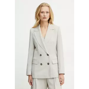 Marella sacou MOGOL culoarea bej, cu doua randuri de nasturi, neted, 2513041181200 imagine