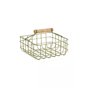 Madam Stoltz suport de servetele culoarea galben imagine