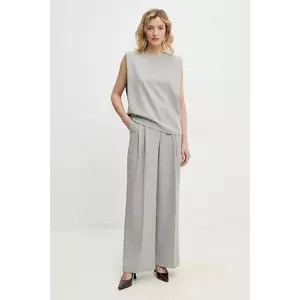 Answear Lab compleu femei, culoarea gri imagine