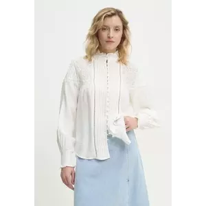 Answear Lab cămașă femei, culoarea alb, cu guler stand-up, regular imagine