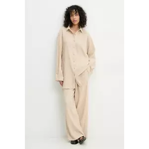 Answear Lab set de lenjerie femei, culoarea bej imagine