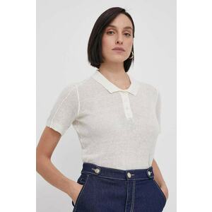 Bomboogie polo de in culoarea bej MW8379TTLA4 imagine