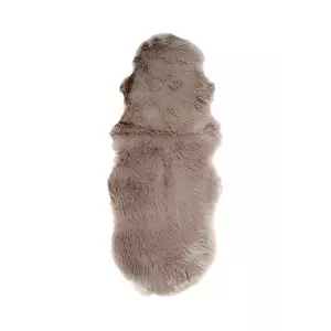 House Nordic cuvertură Lambskin Artificial culoarea maro imagine