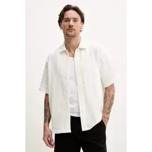Resteröds camasa Kirk Shirt barbati, culoarea alb, cu guler clasic, regular, 10251.7400 imagine
