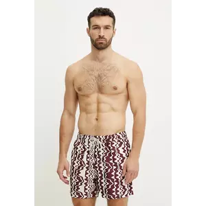 OAS pantaloni scurti de baie culoarea bordo, 5001 imagine