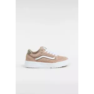 Vans sneakers de piele întoarsă pentru copii Hylane culoarea maro, VN000D4NE2V1 imagine