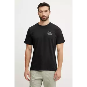 Columbia tricou sport Tunnel Valley culoarea negru, neted, 2119563 imagine