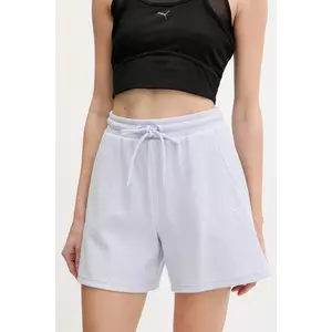 Puma pantaloni scurti femei, neted, high waist, 685062 imagine