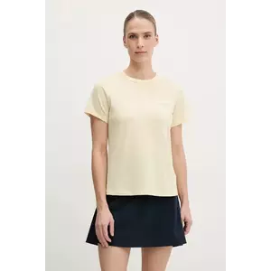 Columbia tricou sport Sun Trek culoarea galben, 2119711 imagine